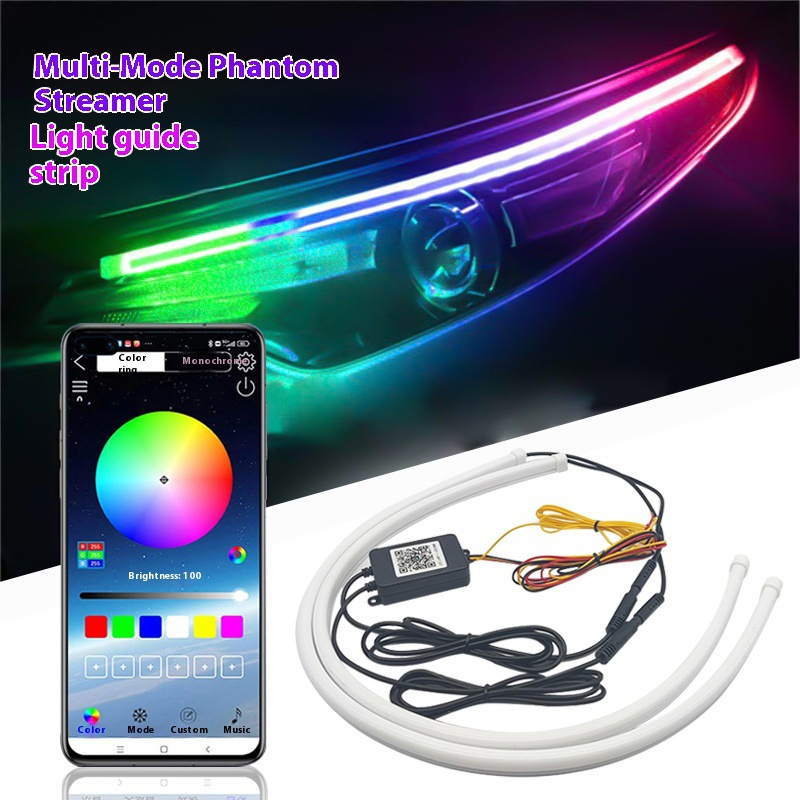 Rgb Hub Sync - 2 adet araba LED şerit ışıkları