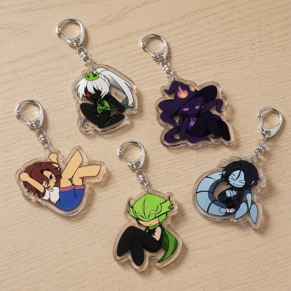Gaming Accessories Deals - Sevimli Karikatür Chibi Anahtarlıklar Aksesuarları Çanta