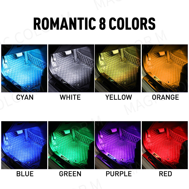 48/72 Led araba ayak ortam ışı - Rgb Hub Sync incelemesi ve fiyatı