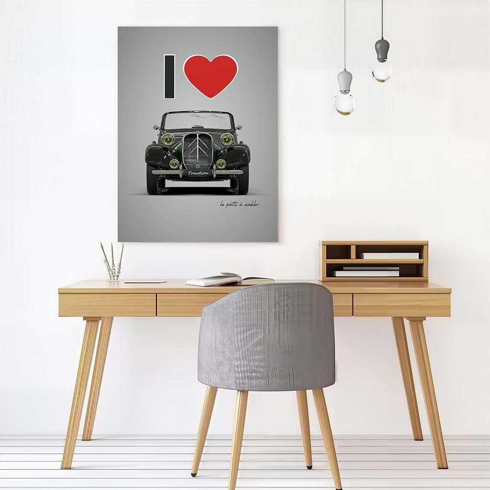 I Love Traction Baskılı Kanvas - Gaming Accessories Room incelemesi ve fiyatı