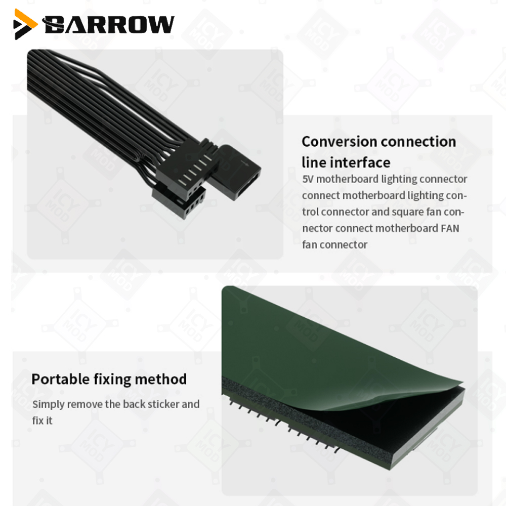 Barrow 7-Port Fan Kontrolörler - Rgb Hub Sync incelemesi ve fiyatı