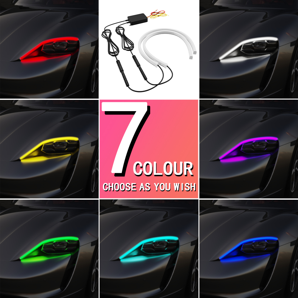 2 ADET 30/45/60cm DRL Araba LE - Rgb Hub Sync incelemesi ve fiyatı