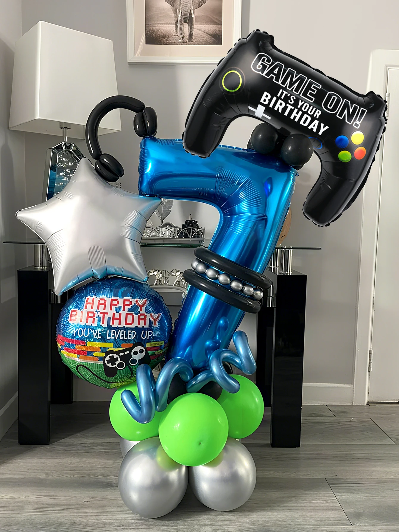 32 Parça Oyun Temalı Doğum Gün - Gaming Accessories Room incelemesi ve fiyatı