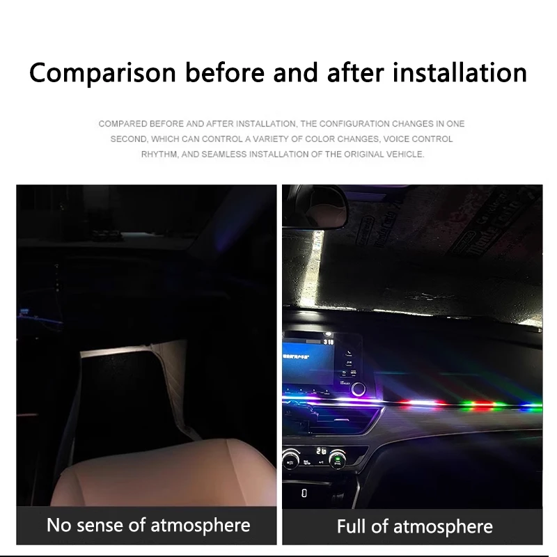 Renkli LED Araç İç Gizli Uygul - Rgb Hub Sync incelemesi ve fiyatı